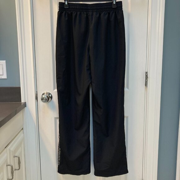 Under Armour Black Mesh Lined Track Pants Size Large - Picture 3 of 7